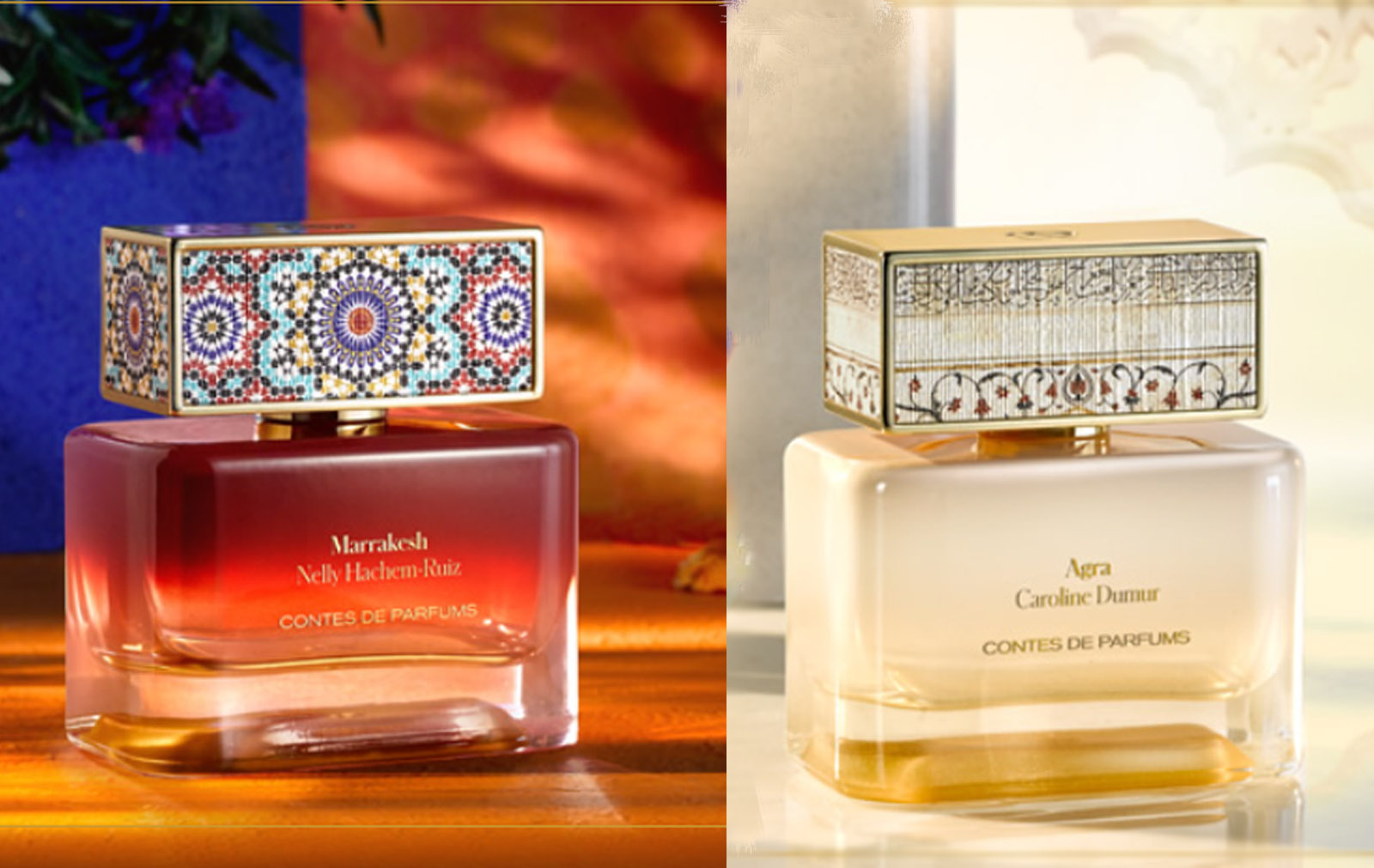 Agra и Marrakesh от Contes de Parfums: путешествия, города и парфюмеры