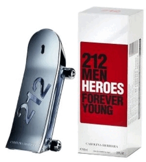 212 Men Heroes Forever Young — новый герой от Carolina Herrera
