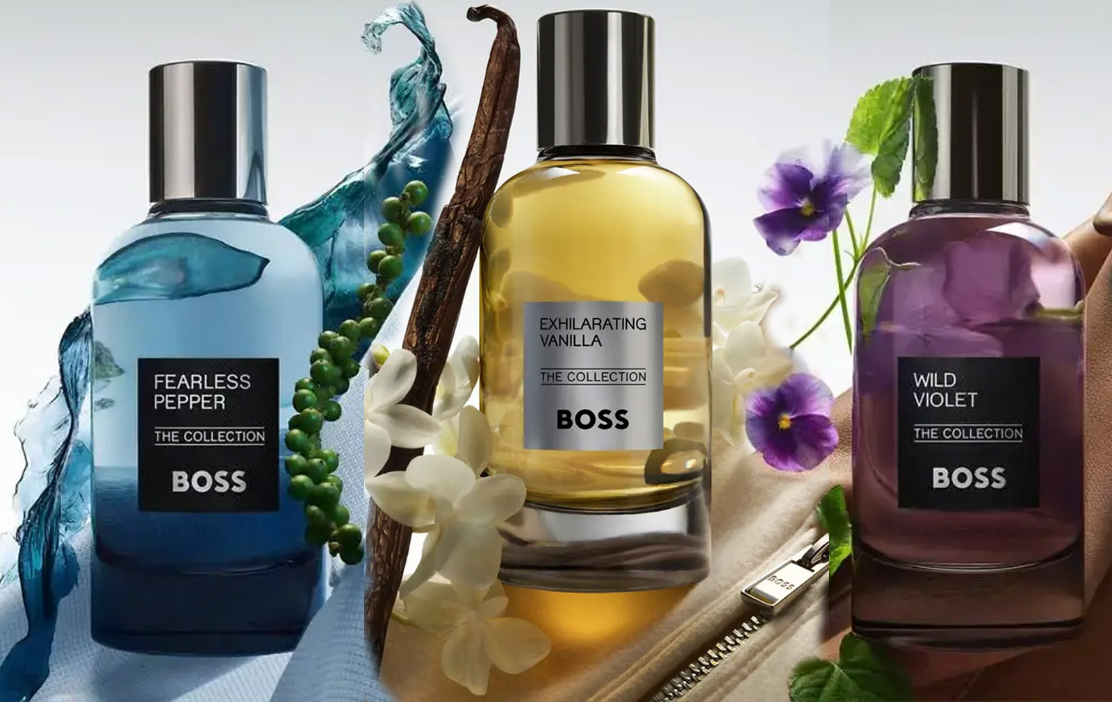 Три новых аромата от Hugo Boss