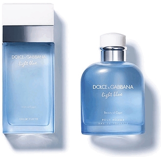 Light Blue pour Homme Beauty of Capri и Light Blue Love in Capri от Dolce&Gabbana